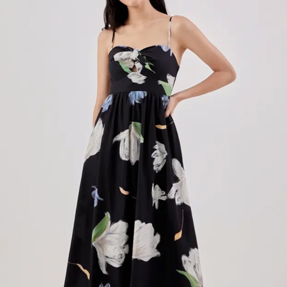 Love Bonito Size L Azalea Padded Bust Dress Black NWT